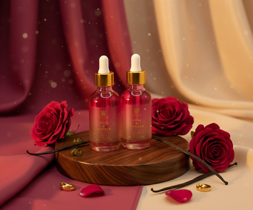 Rose & Vanilla Body Oil
