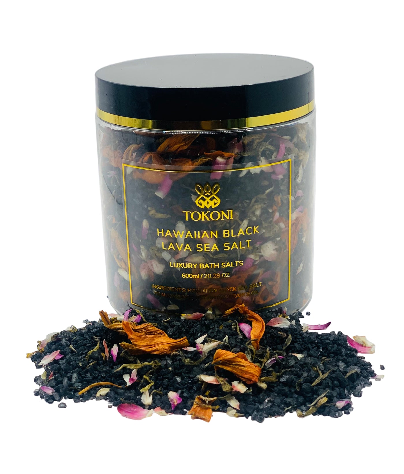 Hawaiian Black Lava Luxury Bath Salt